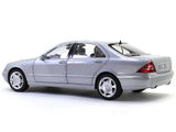 1998 Mercedes-Benz S Class S600 silver 1:18 Norev diecast scale model car collectible.