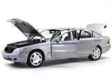 1998 Mercedes-Benz S Class S600 silver 1:18 Norev diecast scale model car collectible.