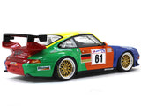 1998 Porsche 911 (993) GT2 #61 24h LeMans 1:18 GT Spirit scale model car.