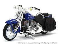 1999 FLSTS Heritage Softail Springer Harley Davidson 1:18 Maisto diecast scale model bike.