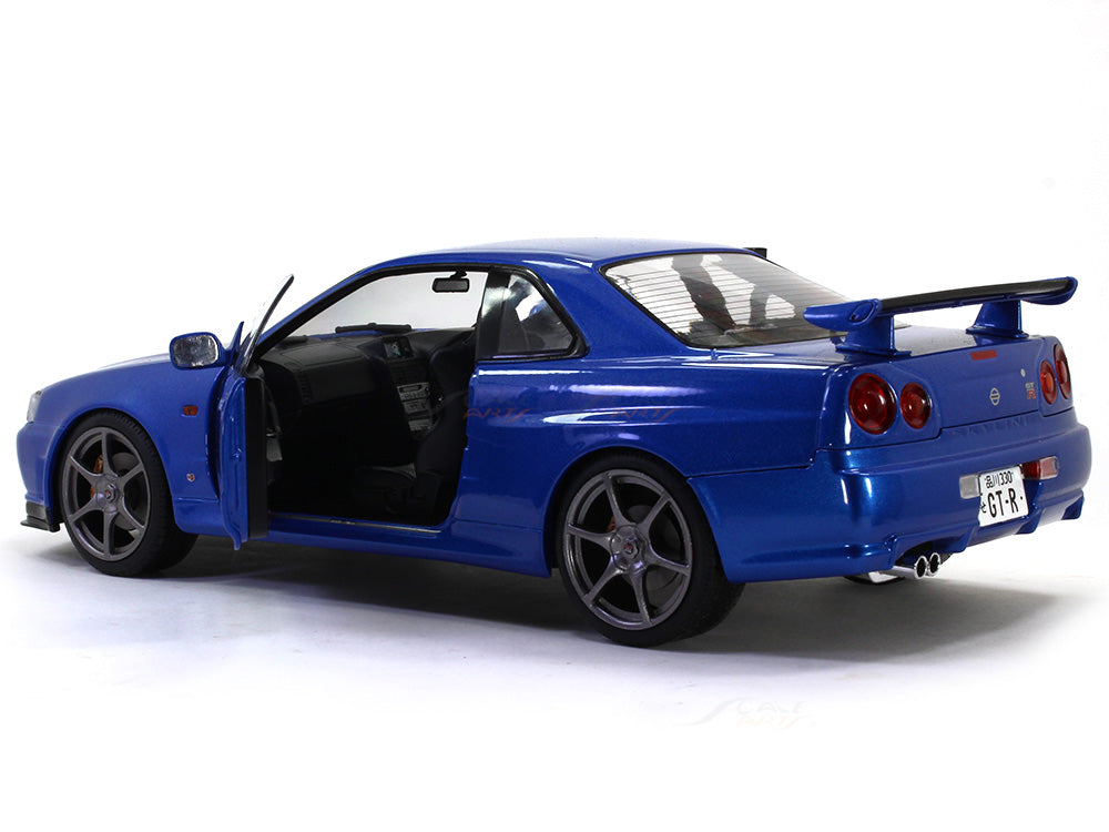 1999 Nissan Skyline GT-R R34 1:18 Solido diecast Scale Model car