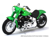 2000 Harley-Davidson FLSTF Street Stalker 1:18 Maisto diecast scale model bike.