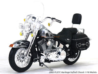 2002 Harley-Davidson FLSTC Heritage Softail Classic 1:18 Maisto diecast scale model bike