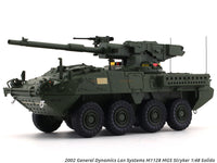 2002 General Dynamics Lan Systems M1128 MGS Stryker 1:48 Solido diecast Scale Model