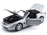 2003 Mercedes-Benz SL500 R230 silver 1:18 Norev diecast scale model car collectible