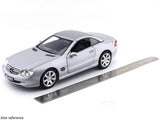 2003 Mercedes-Benz SL500 R230 silver 1:18 Norev diecast scale model car collectible
