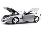 2003 Mercedes-Benz SL500 R230 silver 1:18 Norev diecast scale model car collectible