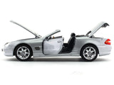 2003 Mercedes-Benz SL500 R230 silver 1:18 Norev diecast scale model car collectible
