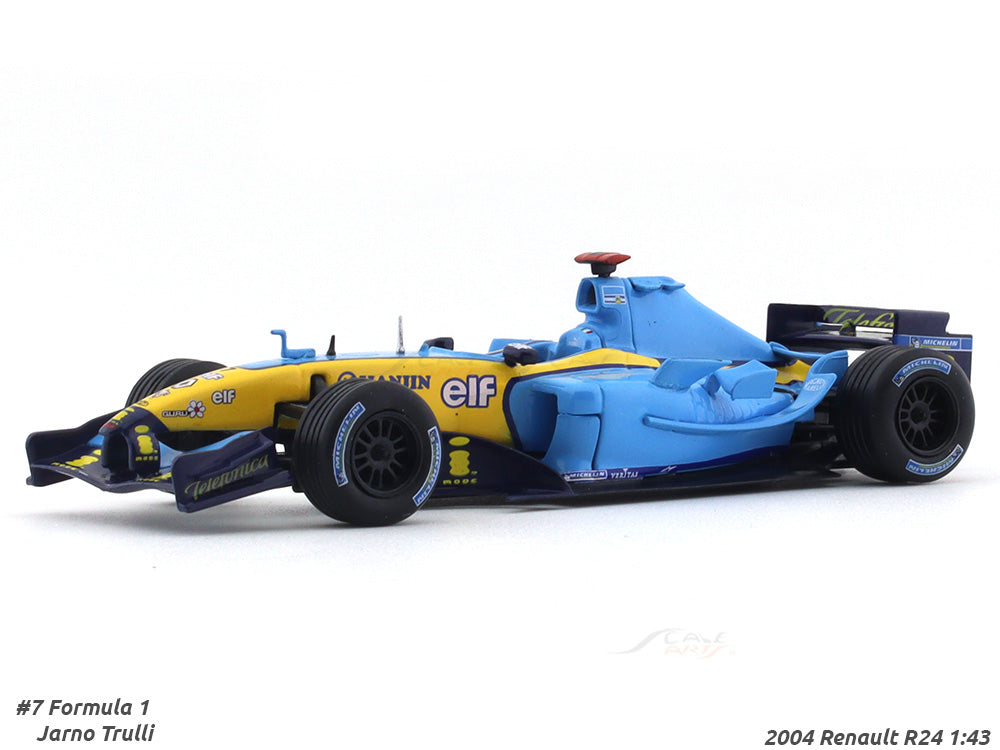Modellino Formula 1 Renault R24 - Scala 1/43 Jarno Trulli 2004 OPO FD049 - Foto 6