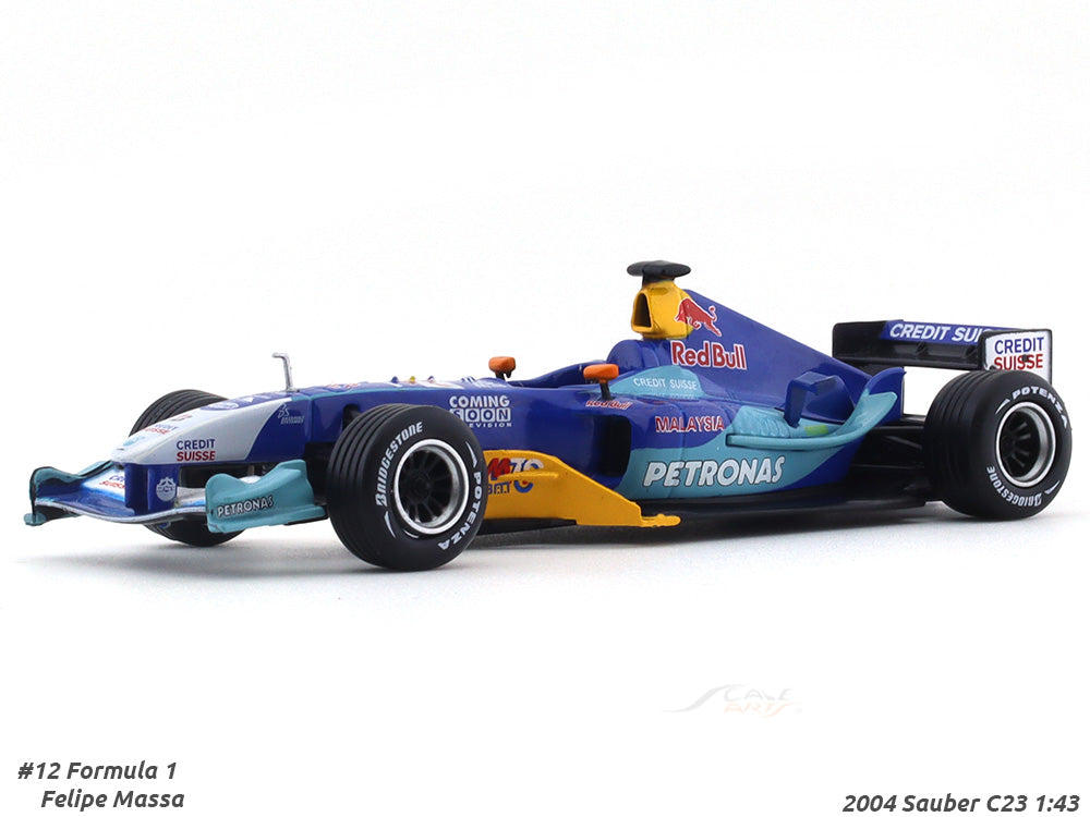 Miniature Minichamps 1/43 F1-formule1-SAUBER PETRONAS C23 Felippe Massa 2004 354970620430