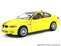 2008 BMW M3 Coupe 1:24 Motormax diecast scale model car.