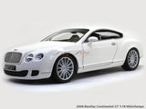 2008 Bentley Continental GT 1:18 Minichamps diecast scale model car.
