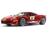 2011 Ferrari 458 Italia Challenge 1:18 Hotwheels diecast scale model car.