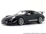 2011 Porsche 911 (997) GT3 RS 4.0 black 1:18 Bburago diecast scale model collectible