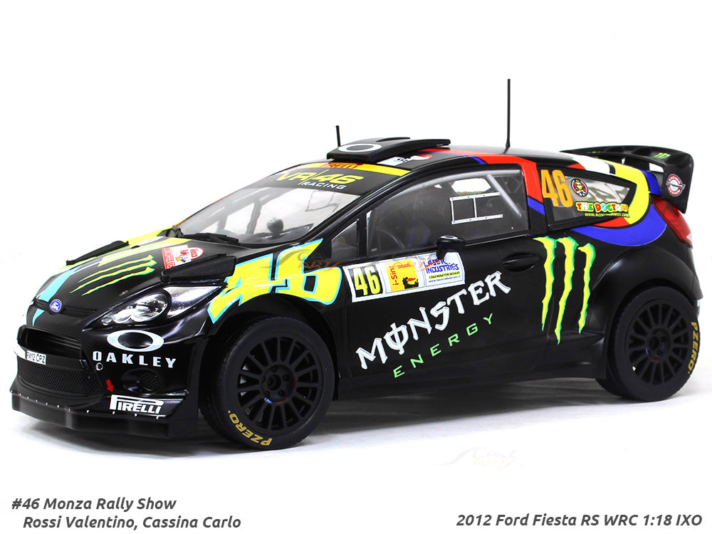 2012 Ford Fiesta RS WRC #46 Rossi Valentino 1:18 IXO diecast Scale