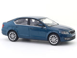 2013 Skoda Octavia III blue 1:43 Abrex diecast scale model car