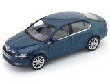 2013 Skoda Octavia III blue 1:43 Abrex diecast scale model car