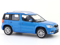 2013 Skoda Yeti blue 1:43 Abrex diecast scale model car