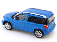 2013 Skoda Yeti blue 1:43 Abrex diecast scale model car