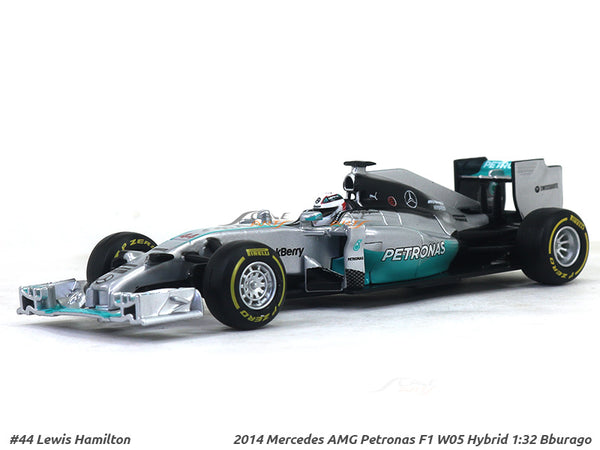 2014 Mercedes AMG Petronas F1 W05 Hybrid 1:32 Bburago diecast Scale Model Car