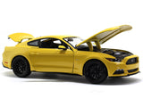 2015 Ford Mustang GT yellow 1:18 Maisto diecast Scale Model car