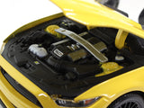 2015 Ford Mustang GT yellow 1:18 Maisto diecast Scale Model car