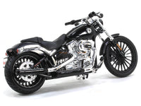 2016 Harley-Davidson Breakout black 1:18 Maisto diecast scale model bike.