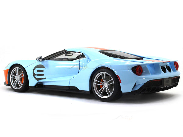 In Stock Maisto 1:18 2017 Ford Gt Le Mans Racing Car Alloy Miniature Diecast Model Ford Gt Gulf Version Sport Car Custom Car Toy - 26 In Stock Maisto 1:18 2017 Ford Gt Le Mans Racing Car Alloy Miniature Diecast Model Ford Gt Gulf Version Sport Car Custom Car Toy - 26