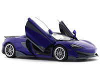 2018 McLaren 600 LT purple 1:18 Solido diecast Scale Model collectible