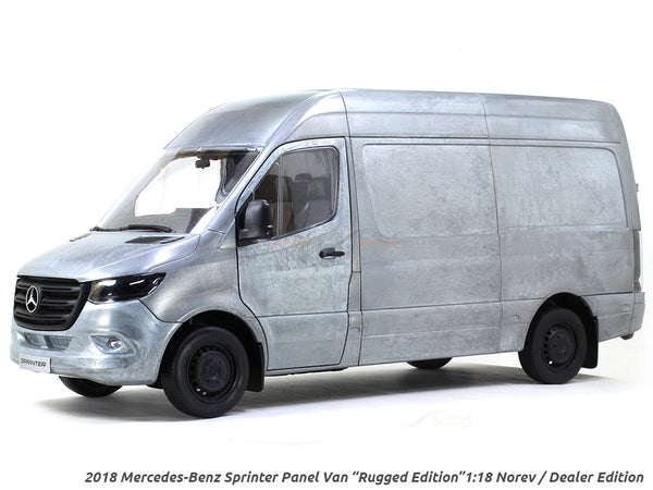 2018 Mercedes-Benz Sprinter Panel Van "Rugged Edition" 1:18 Norev scale model.