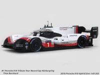 2018 Porsche 919 Hybrid Evo 1:43 IXO diecast Scale Model.