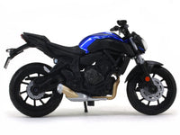 2018 Yamaha MT-07 1:18 Maisto diecast scale model bike.
