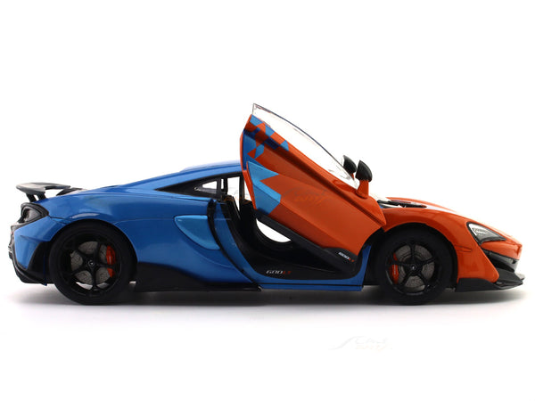 Modèle Réduit MCLAREN 600LT F1 Team Tribute Livery 2019 - Échelle 1/18 - Bleu/Orange - SOLIDO Modèle Réduit MCLAREN 600LT F1 Team Tribute Livery 2019 - Échelle 1/18 - Bleu/Orange - SOLIDO