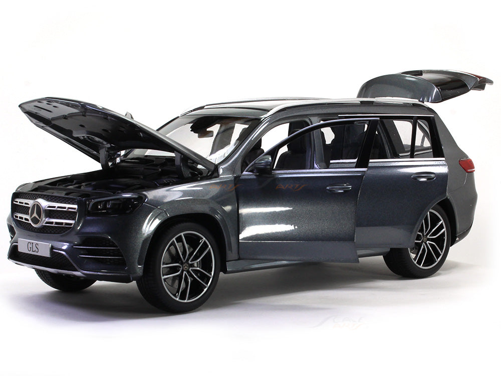2019 Mercedes-Benz GLS Class X167 grey 1:18 Paragon diecast scale