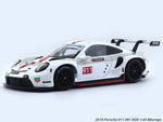 2019 Porsche 911 991 RSR 1:43 Bburago scale model car collectible