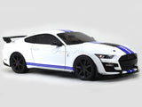 2020 Ford Mustang GT500 Fast Track white 1:18 Solido diecast Scale Model Car.