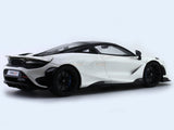 2020 McLaren 765 LT Silica White 1:18 GT Spirit scale model car miniature