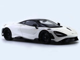 2020 McLaren 765 LT Silica White 1:18 GT Spirit scale model car miniature