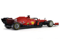2021 Ferrari SF21 #55 Carlos Sainz 1:18 Bburago diecast scale model car collectible