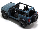 2021 Ford Bronco Badlands blue 1:18 Maisto diecast Scale Model car.