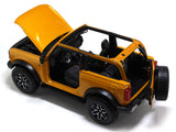 2021 Ford Bronco Badlands orange 1:18 Maisto diecast Scale Model car.