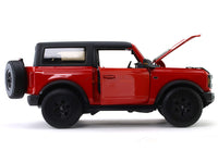 2021 Ford Bronco Wildtrak red 1:18 Maisto diecast scale model car collectible