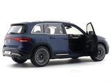 2021 Mercedes-Benz EQB blue 1:18 NZG diecast scale model car collectible