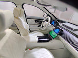 2021 Mercedes-Benz Maybach S 680 4MATIC black 1:18 Norev diecast scale model car collectible.