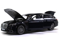 2021 Mercedes-Benz S Class AMG Line W223 blue 1:18 Norev diecast scale model car collectible.