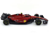 2022 Ferrari F1-75 #55 Carlos Sainz 1:18 Bburago Scale Model car collectible