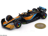 2022 McLaren MCL36 #3 Daniel Ricciardo 1:43 Bburago scale model car collectible