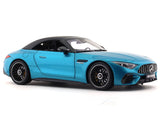 2022 Mercedes-Benz SL63 AMG R232 4Matic blue 1:18 I Scale diecast Scale Model collectible