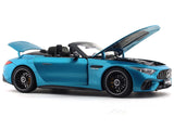 2022 Mercedes-Benz SL63 AMG R232 4Matic blue 1:18 I Scale diecast Scale Model collectible