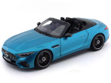 2022 Mercedes-Benz SL63 AMG R232 4Matic blue 1:18 I Scale diecast Scale Model collectible
